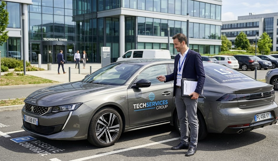 Voiture de société en leasing